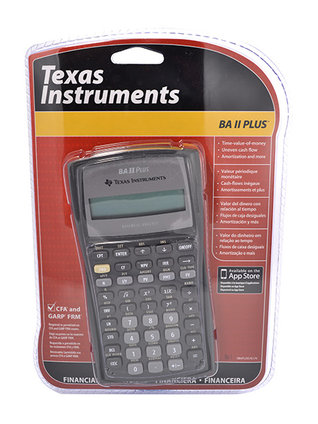 Calculatrice Texas Instruments BA II Plus Professional - Occasion